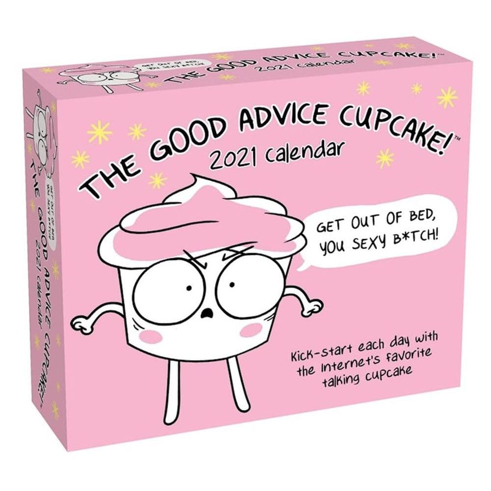 Good Advice Cupcake Desk Calendar