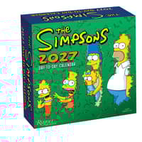 image Simpsons 2027 Desk Calendar Main Product Image
