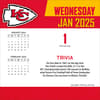 image NFL Kansas City Chiefs 2025 Desk Calendar Second Alternate Image width=&quot;1000&quot; height=&quot;1000&quot;