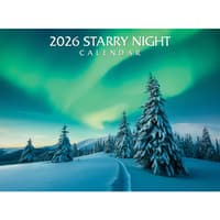 image Starry Night 2026 Wall Calendar Main Product Image