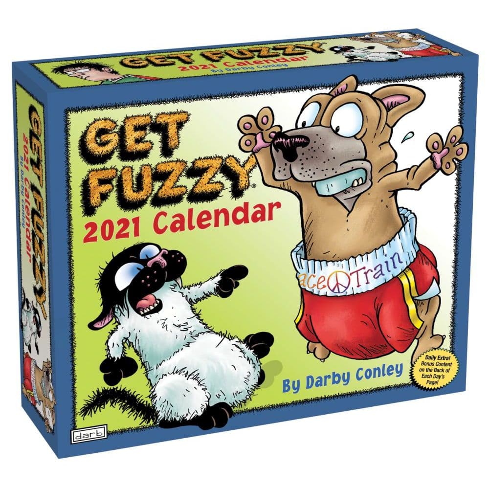 2021 Get Fuzzy Desk Calendar