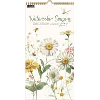 image Watercolor Seasons 2026 Vertical Wall Calendar Main Image