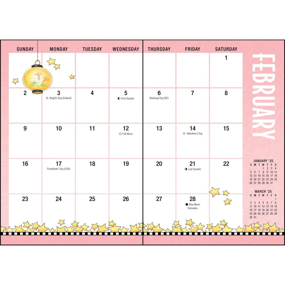 Engelbreit 2025 Monthly Pocket Planner