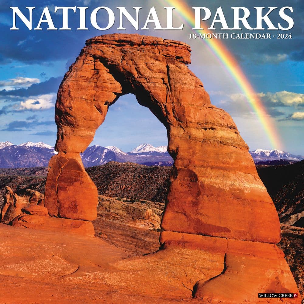 National Parks 2024 Wall Calendar Main Image