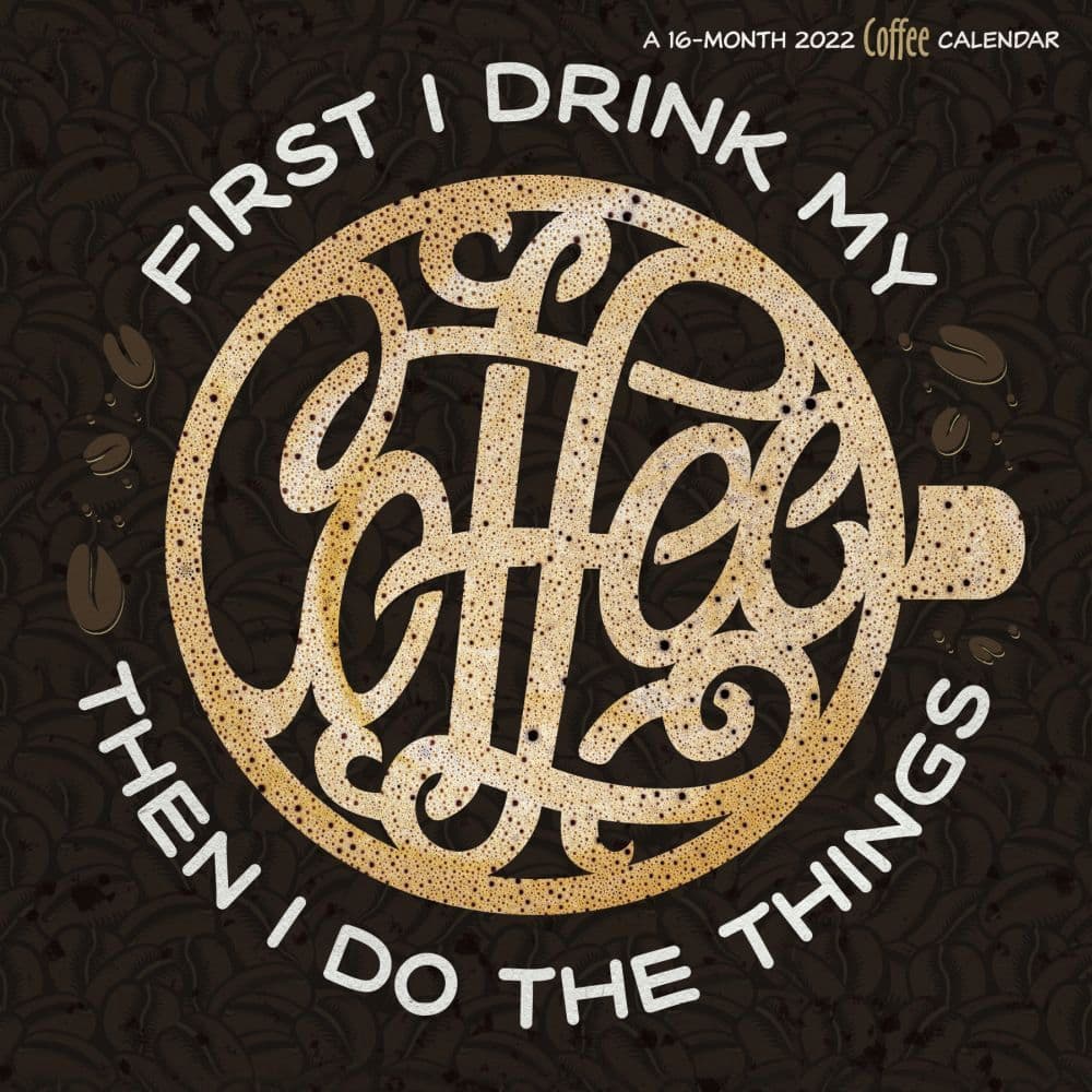 Coffee Art 2022 Wall Calendar SV