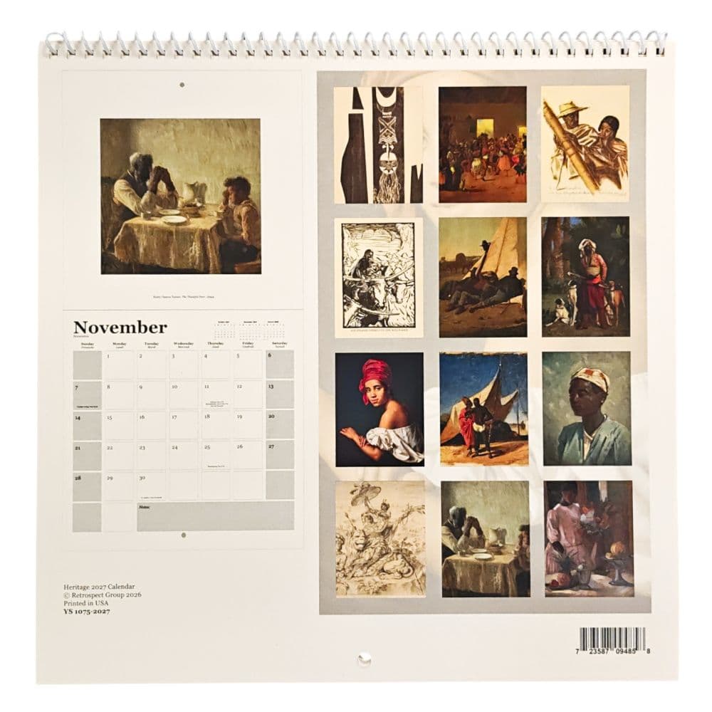 Heritage Square 2027 Wall Calendar First Alternate Image