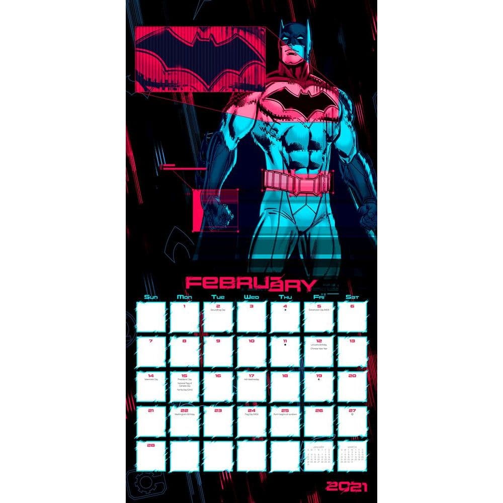 Justice League Classic Wall Calendar - Calendars.com