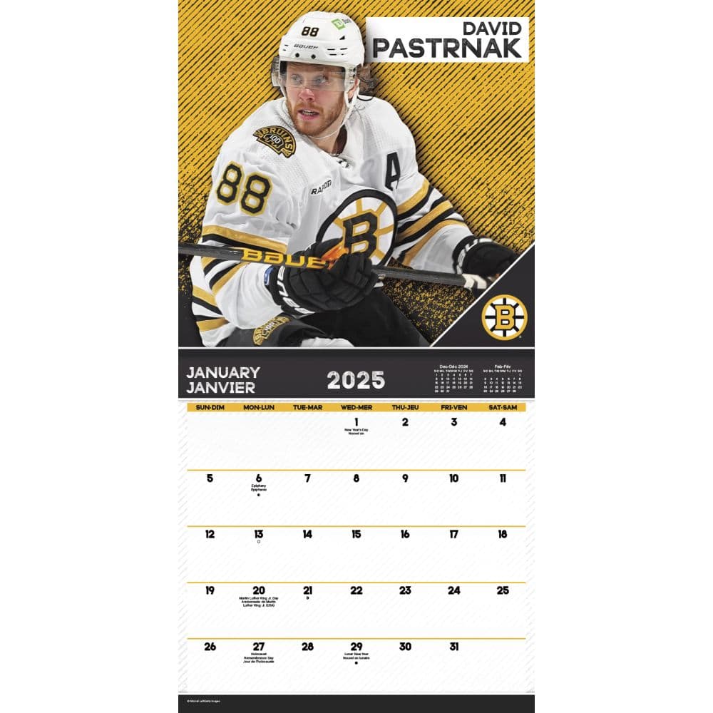 NHL Superstars 2025 Wall Calendar First Alternate Image width=&quot;1000&quot; height=&quot;1000&quot;