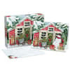 image Snowmans Farmhouse Greeting Card Main Image