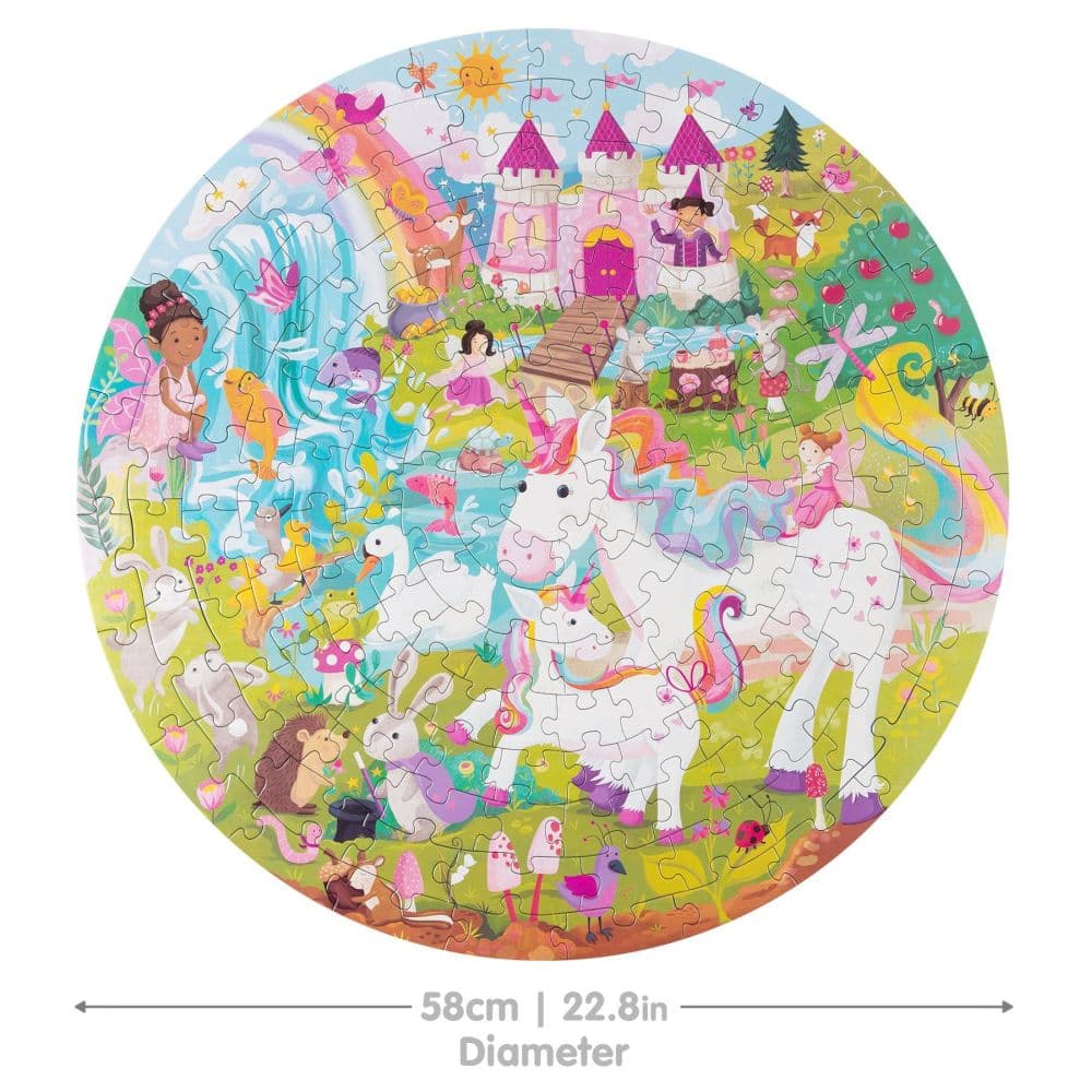 Unicorn 150 Piece Round Puzzle First Alternate Image