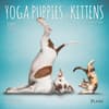 image Yoga Puppies and Kittens 2025 Mini Wall Calendar front cover