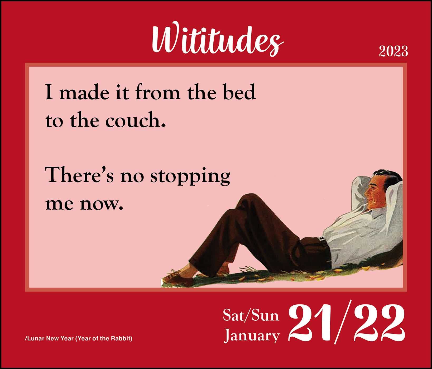 Wititudes 2023 Day to Day Calendar Calendars