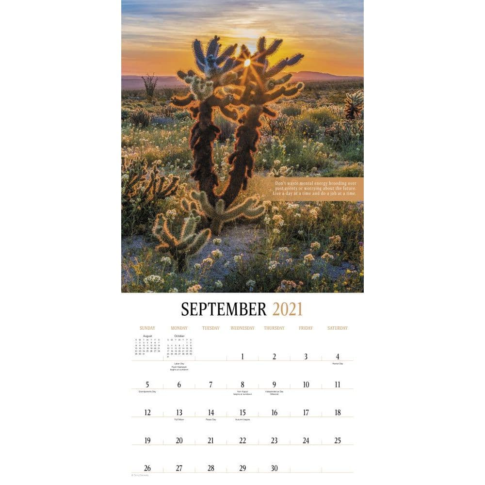 Power of Positive Thinking Wall Calendar