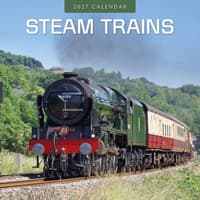 image Steam Trains 2027 Wall Calendar Main Product Image