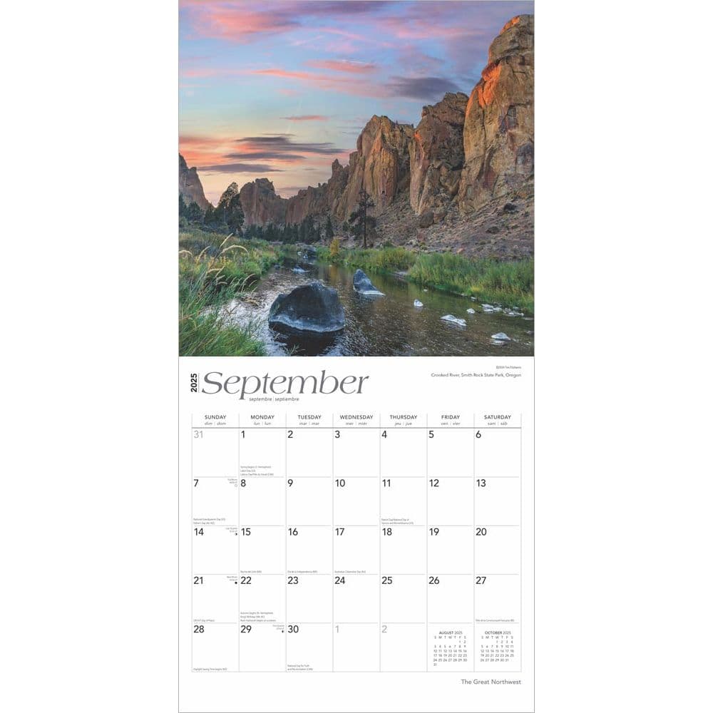 Great Northwest 2025 Wall Calendar Third Alternate Image width=&quot;1000&quot; height=&quot;1000&quot;