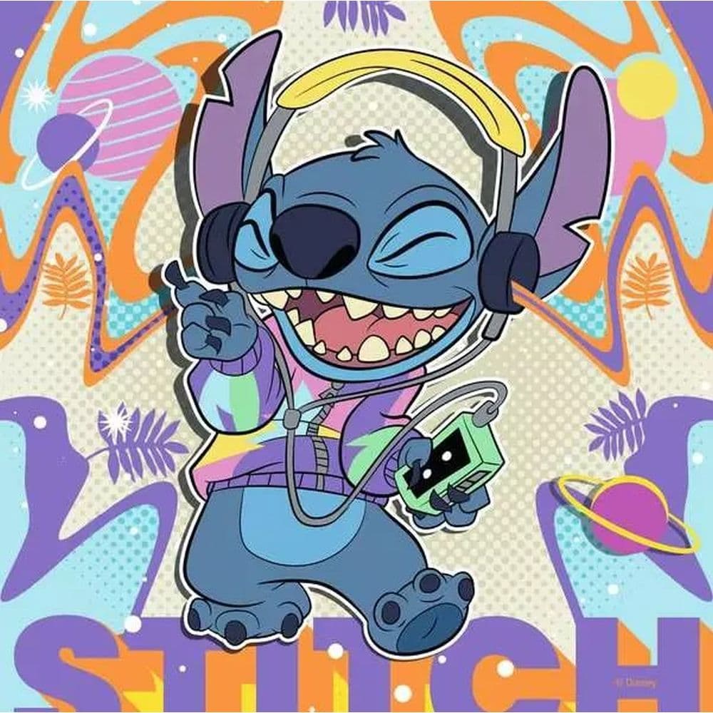 Stitch 3x49 Piece Puzzle Second Alternate Image