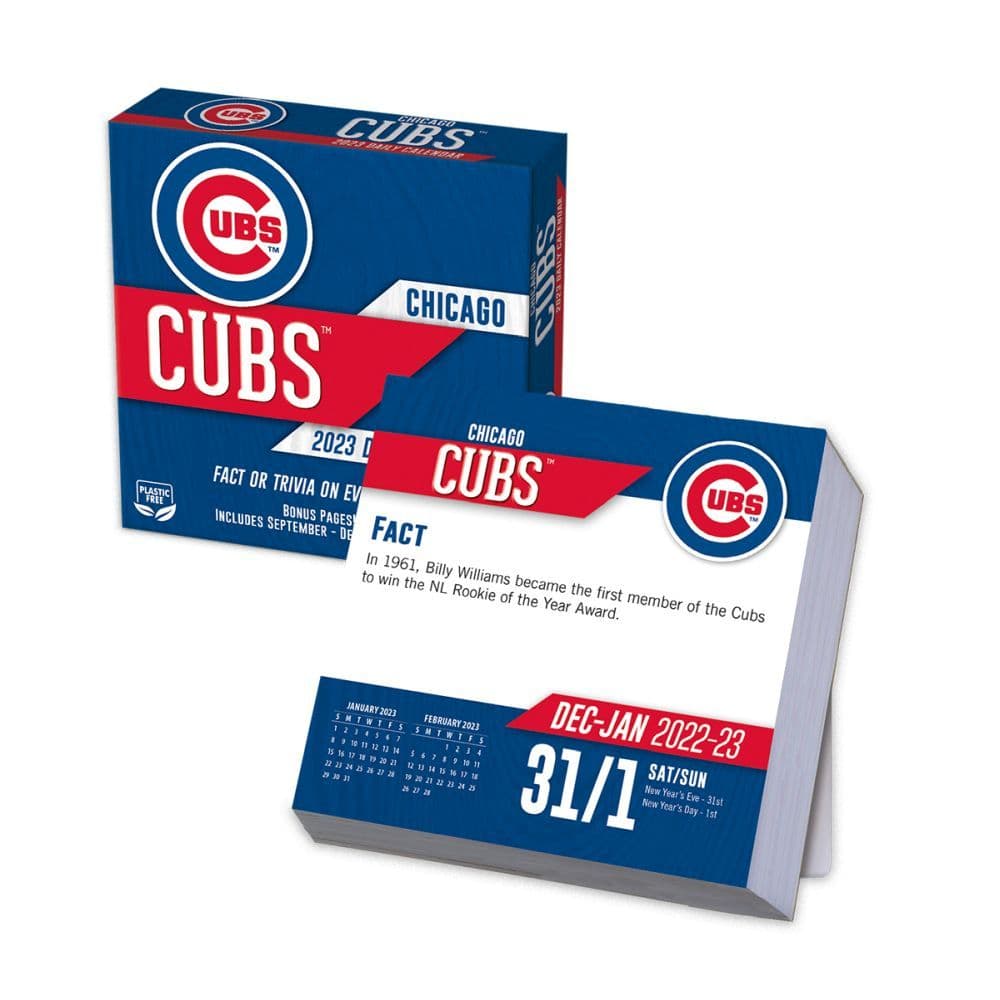 Chicago Cubs 2022 Desk Calendar
