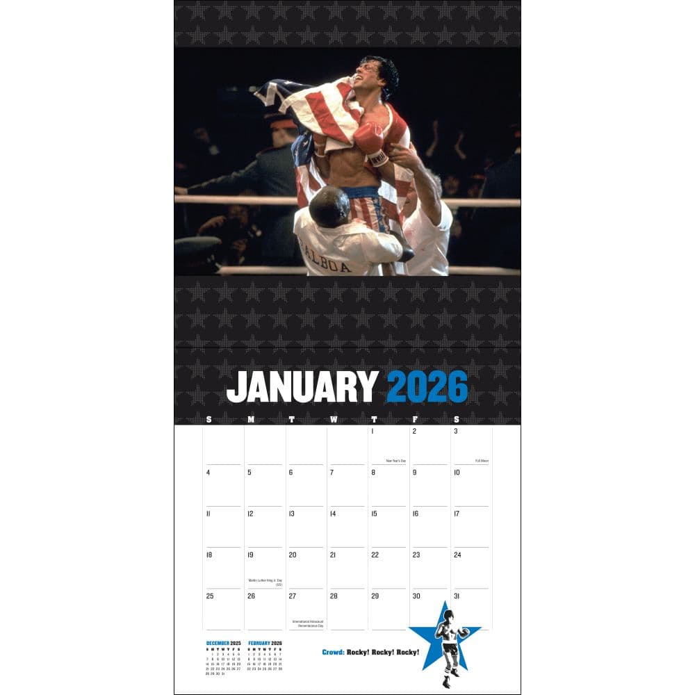 Rocky 2026 Wall Calendar Second Alternate Image