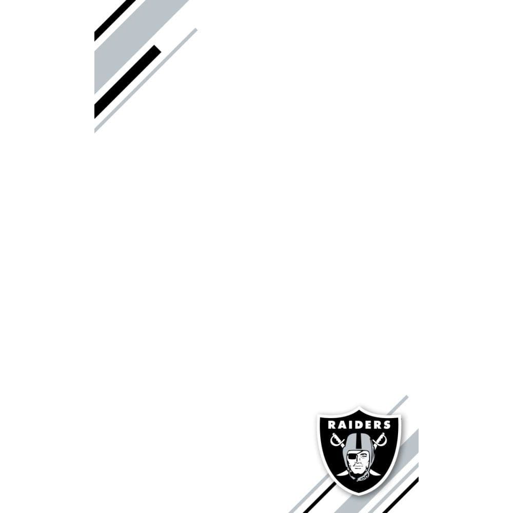 NFL Raiders Flip Note Pad & Pen Set Alternate Image 1