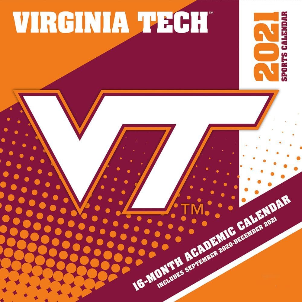 Virginia Tech 2023 24 Academic Calendar Virginia Tech Hokies Wall Calendar - Calendars.com