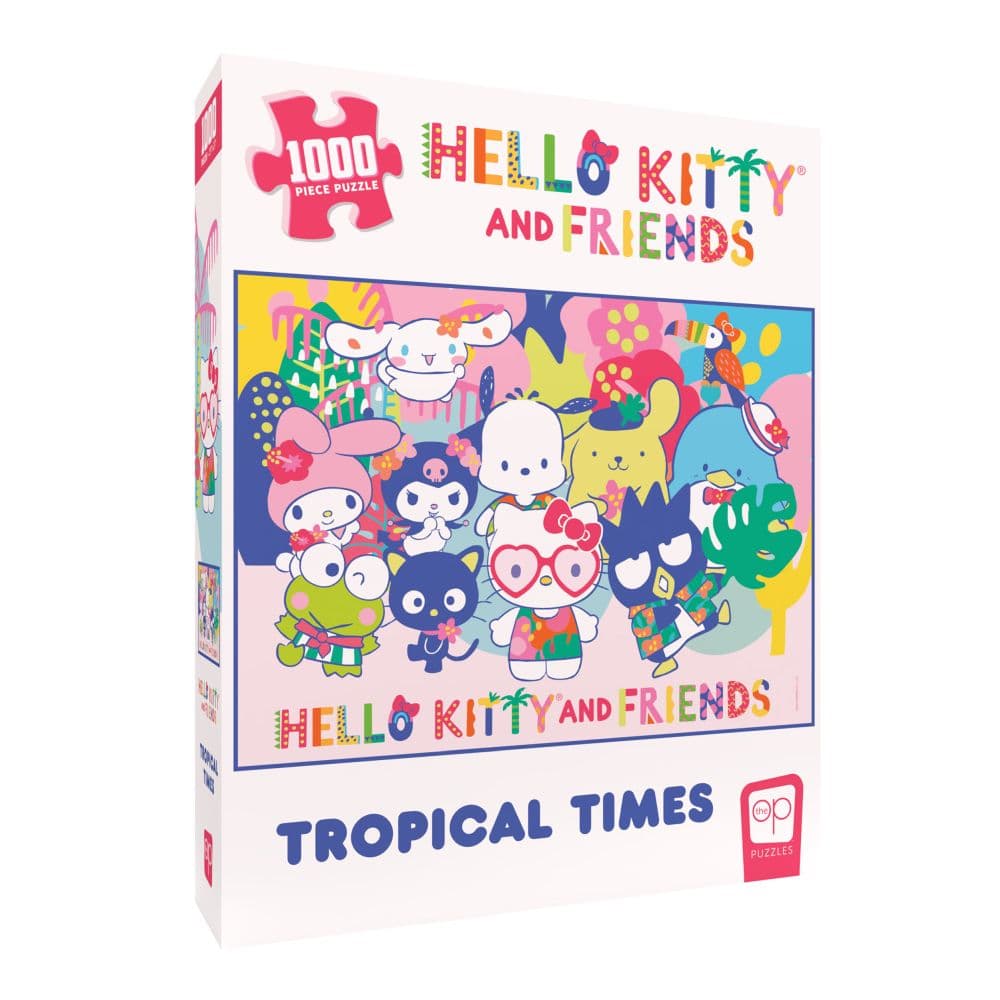 Hello Kitty Tropical 1000 Piece Puzzle Main Product Image