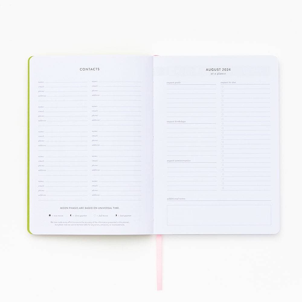 Anenomes 2025 Monthly Planner Alternate 3