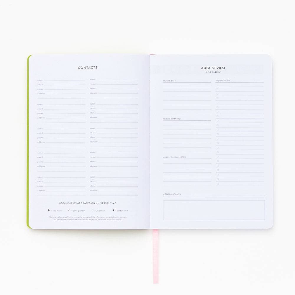 Anenomes 2025 Monthly Planner Alternate 3