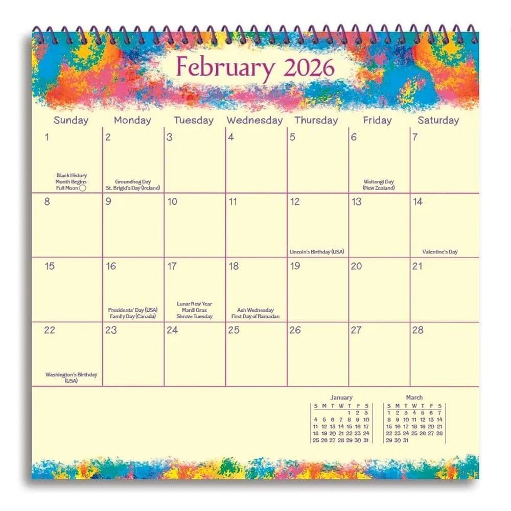 Sisters Are Forever 2026 Mini Wall Calendar Fifth Alternate Image