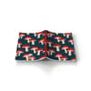 image Navy Mushrooms Classic Notebook