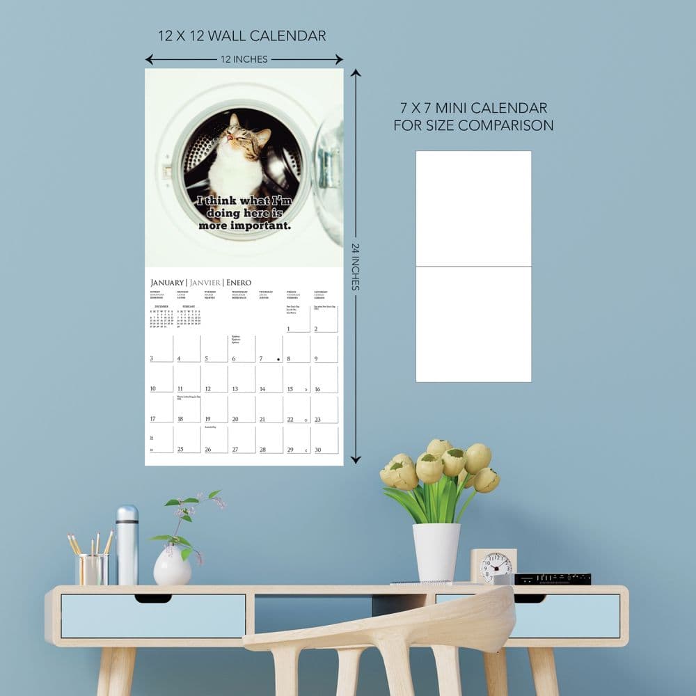 Nuthin But Trouble 2027 Wall Calendar Third Alternate Image