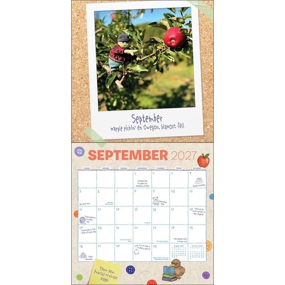 Tiny Chef 2027 Wall Calendar Fourth Alternate Image