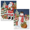 image Santa and Snowman by Susan Winget Assorted Christmas Cards Main Image