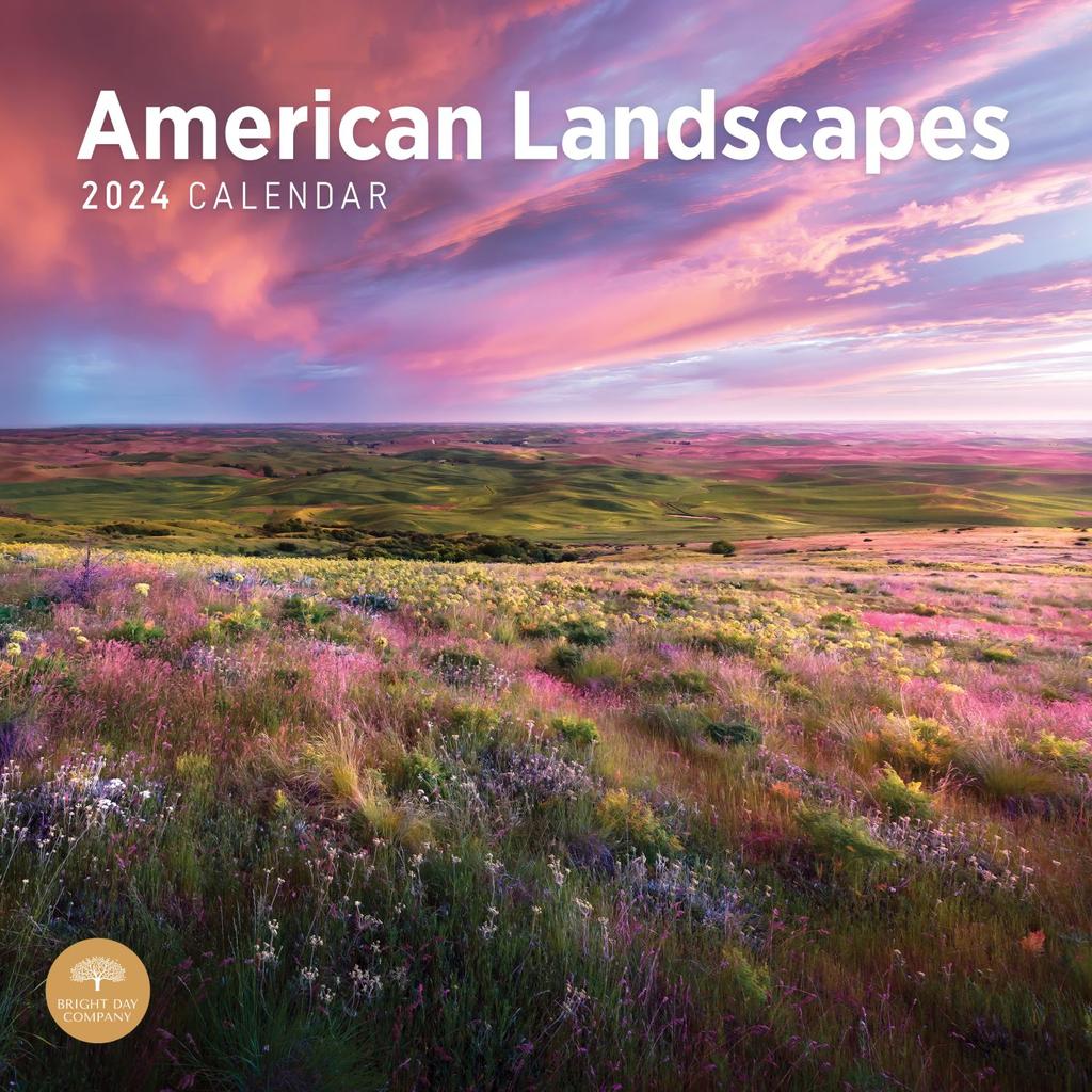American Landscapes 2024 Wall Calendar Main Product Image width=&quot;1000&quot; height=&quot;1000&quot;