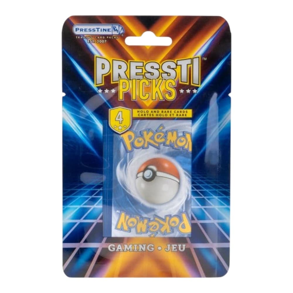 image Pokemon Presstipicks 4-Card Holo and Rare Pack Main Product Image