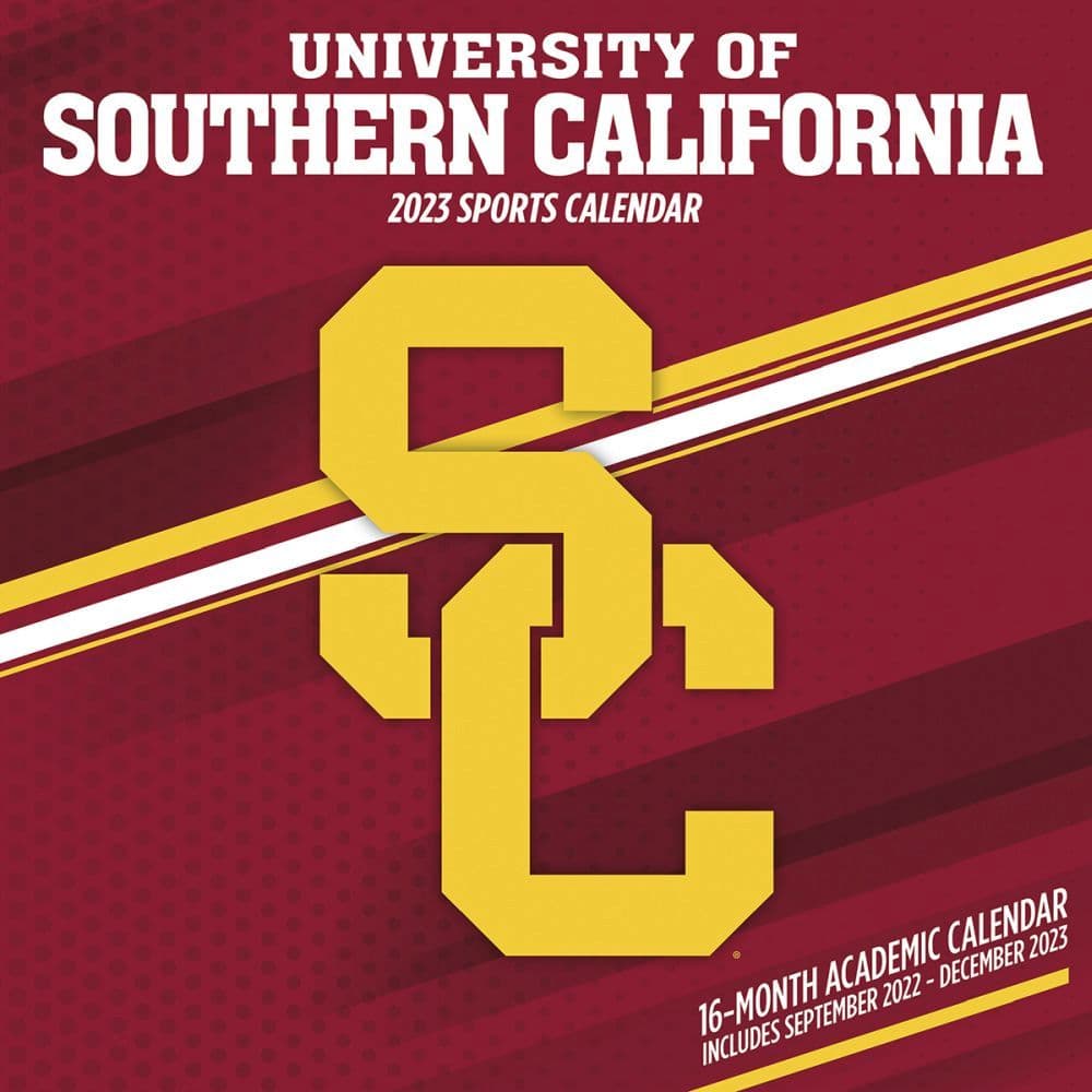 Usc Academic Calendar 2023 Col Usc Trojans 2023 Wall Calendar - Calendars.com