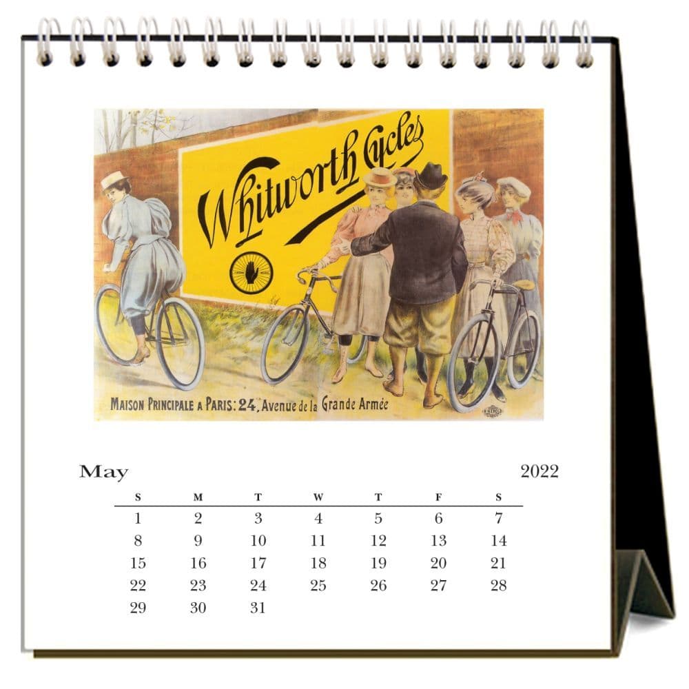 Cycling 2022 Desk Calendar - Calendars.com