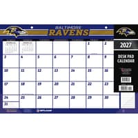 image NFL Baltimore Ravens Small 2027 Desk Pad