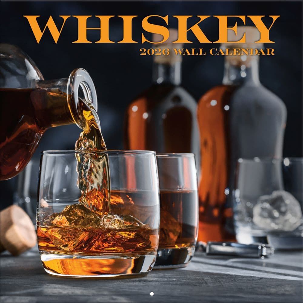 Whiskey Photo 2026 Wall Calendar_Main Image