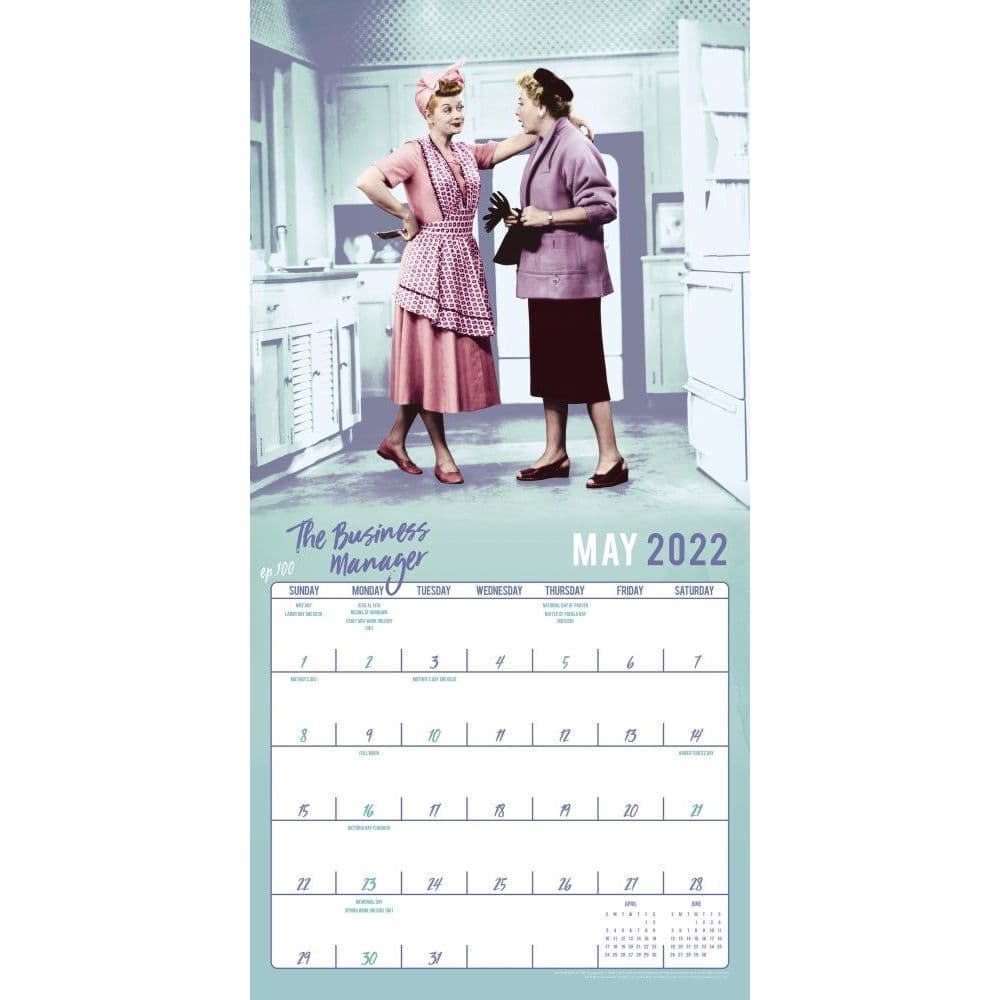 I Love Lucy 2022 Wall Calendar - Calendars.com