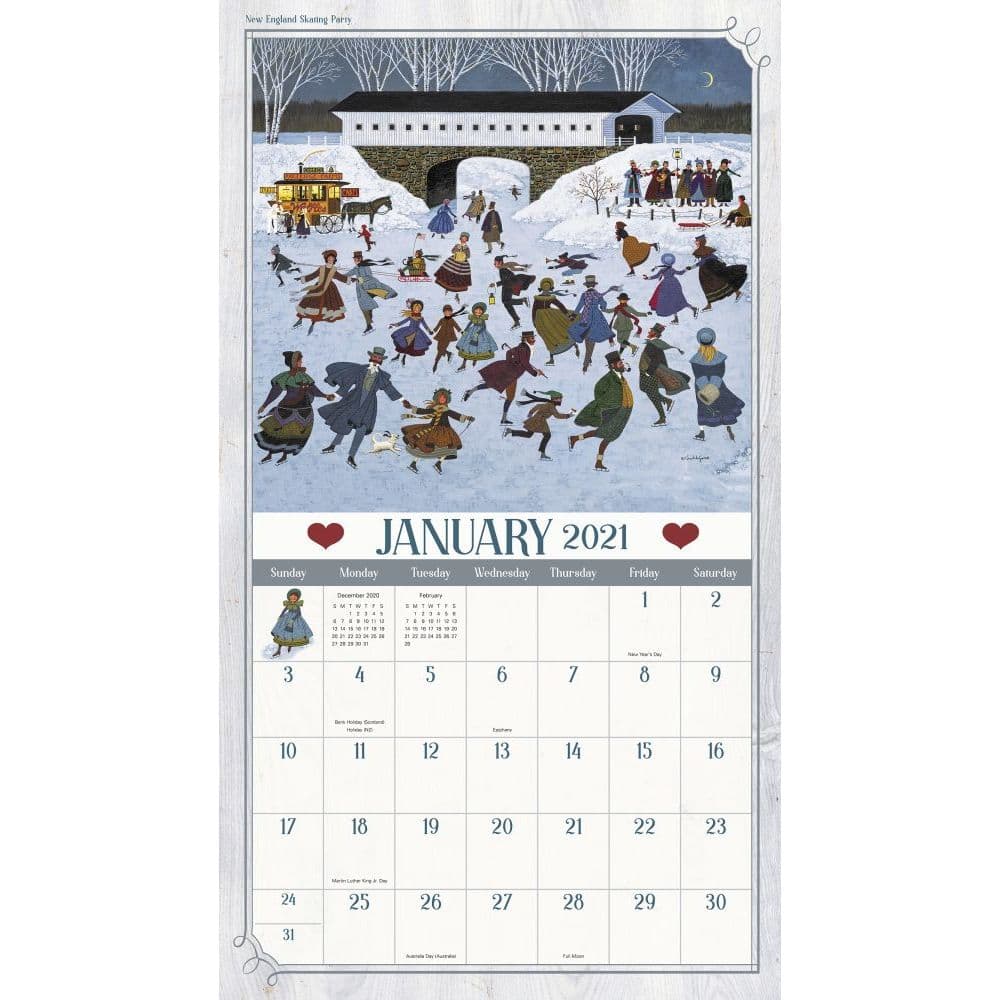 Wysocki Americana Wall Calendar - Calendars.com