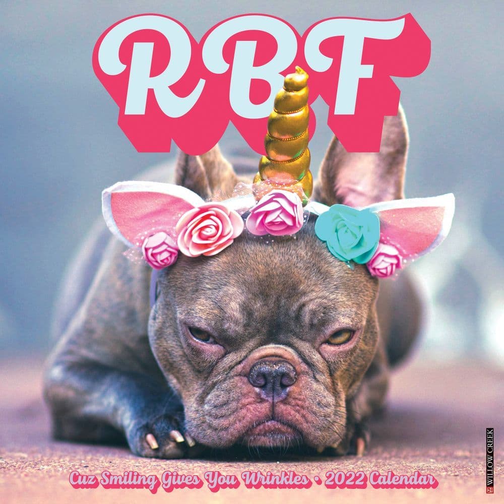 RBF (Resting B*tch Face) 2022 Wall Calendar