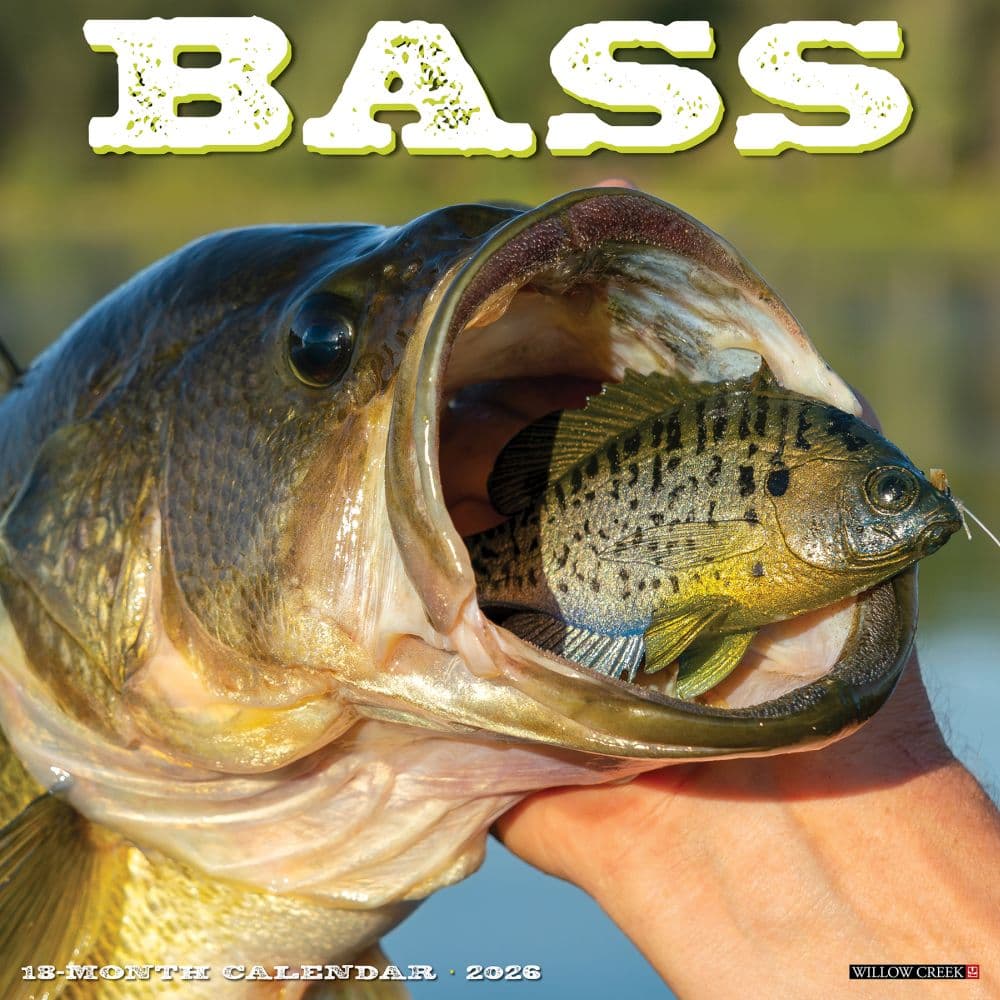 Bass 2026 Wall Calendar  Main Image