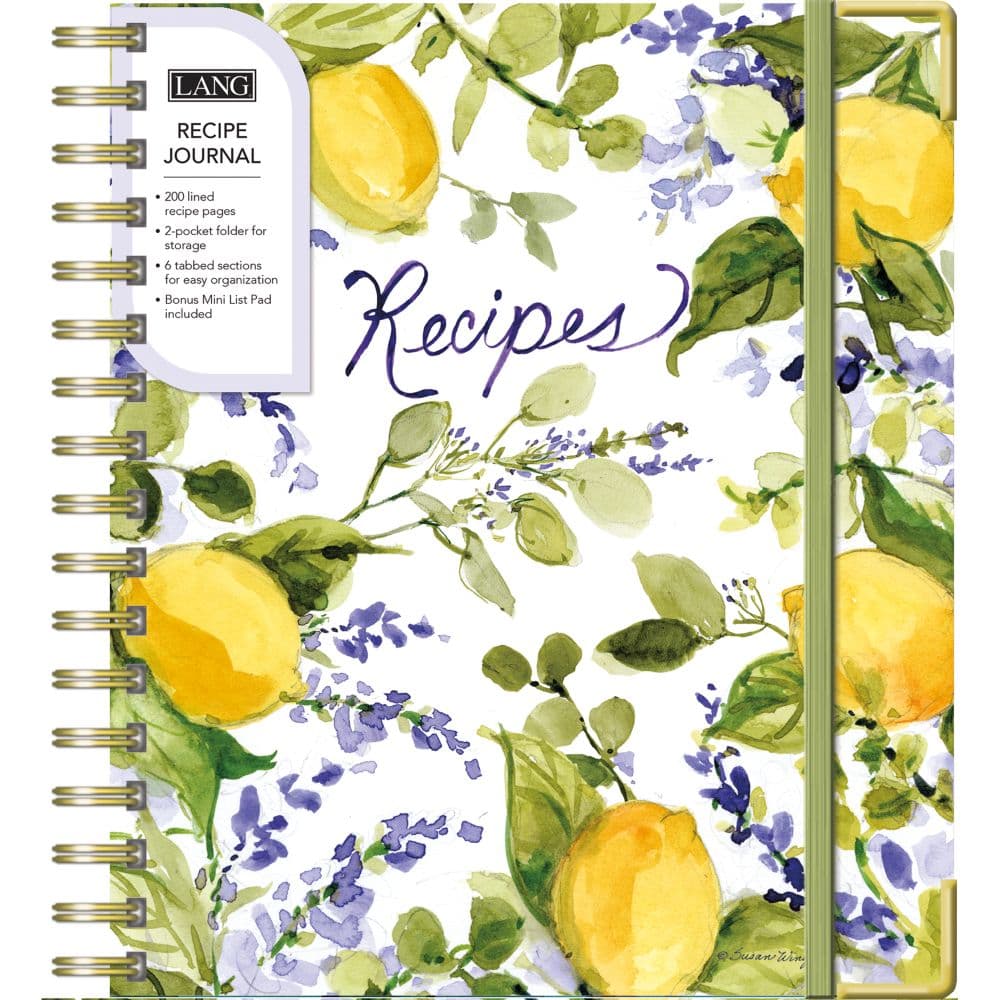 Lemon Grove Recipe Journal Fifth Alternate Image