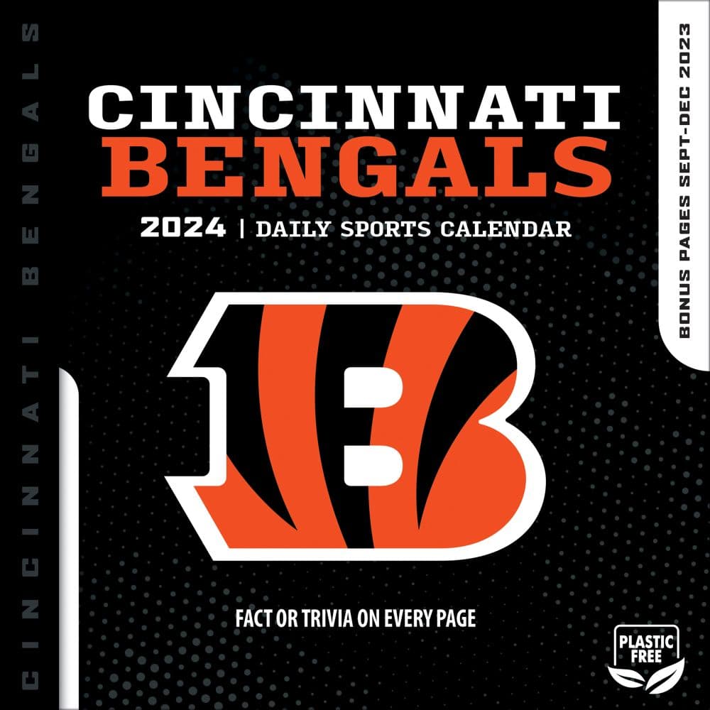 NFL Cincinnati Bengals 2024 Desk Calendar