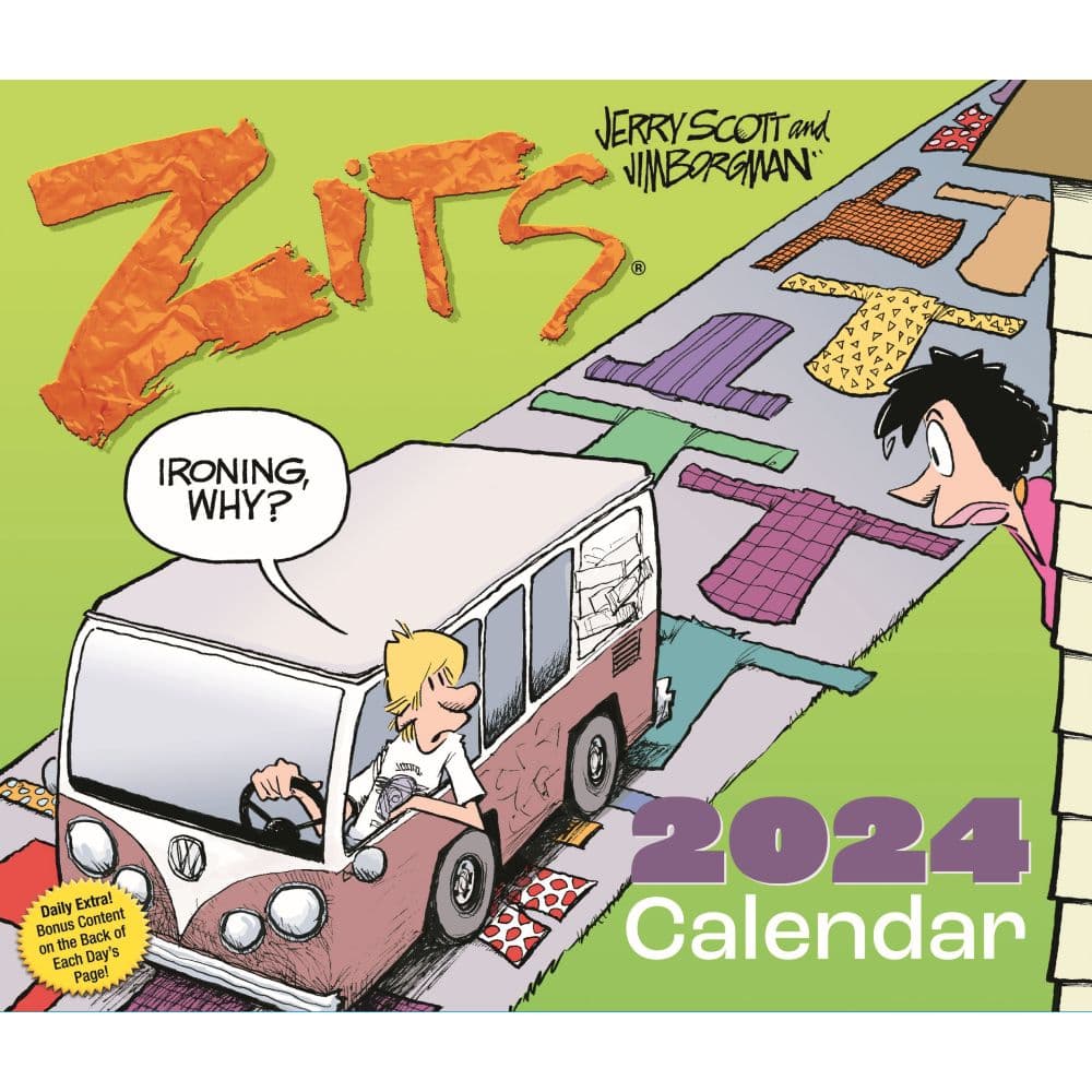 Zits 2024 Desk Calendar