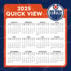 image NHL Edmonton Oilers 2025 Desk Calendar Third Alternate Image