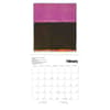 image Rothko 2025 Mini Wall Calendar Alt3