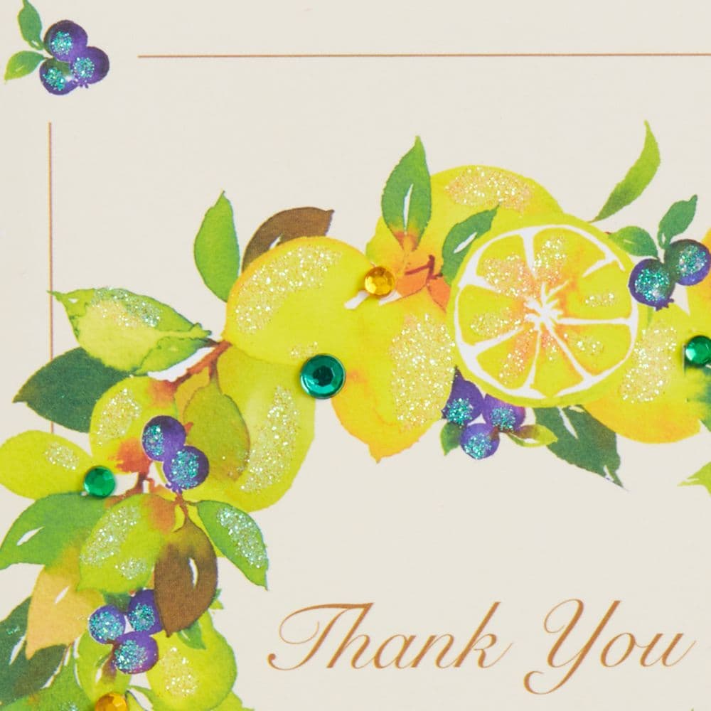 Lemon Wreath Thank You Card Fifth Alternate Image width=&quot;1000&quot; height=&quot;1000&quot;