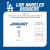 image MLB Los Angeles Dodgers 2027 Desk Calendar Second Alternate Image