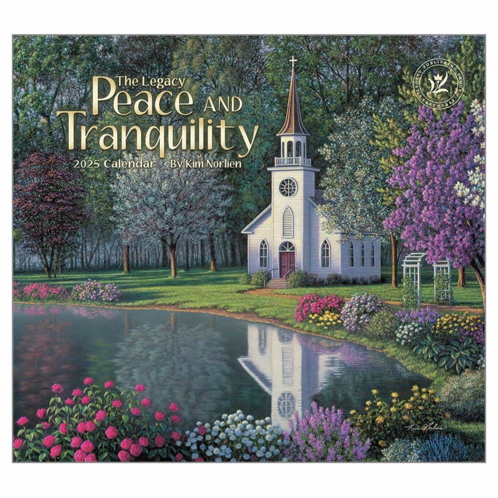 Peace and Tranquility 2025 Wall Calendar Main Image